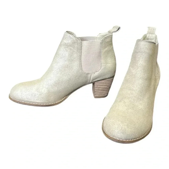 Anthropologie Bellissima Dolce Vita Ankle Boots Booties in Sand Size 6.5 - Picture 3 of 12